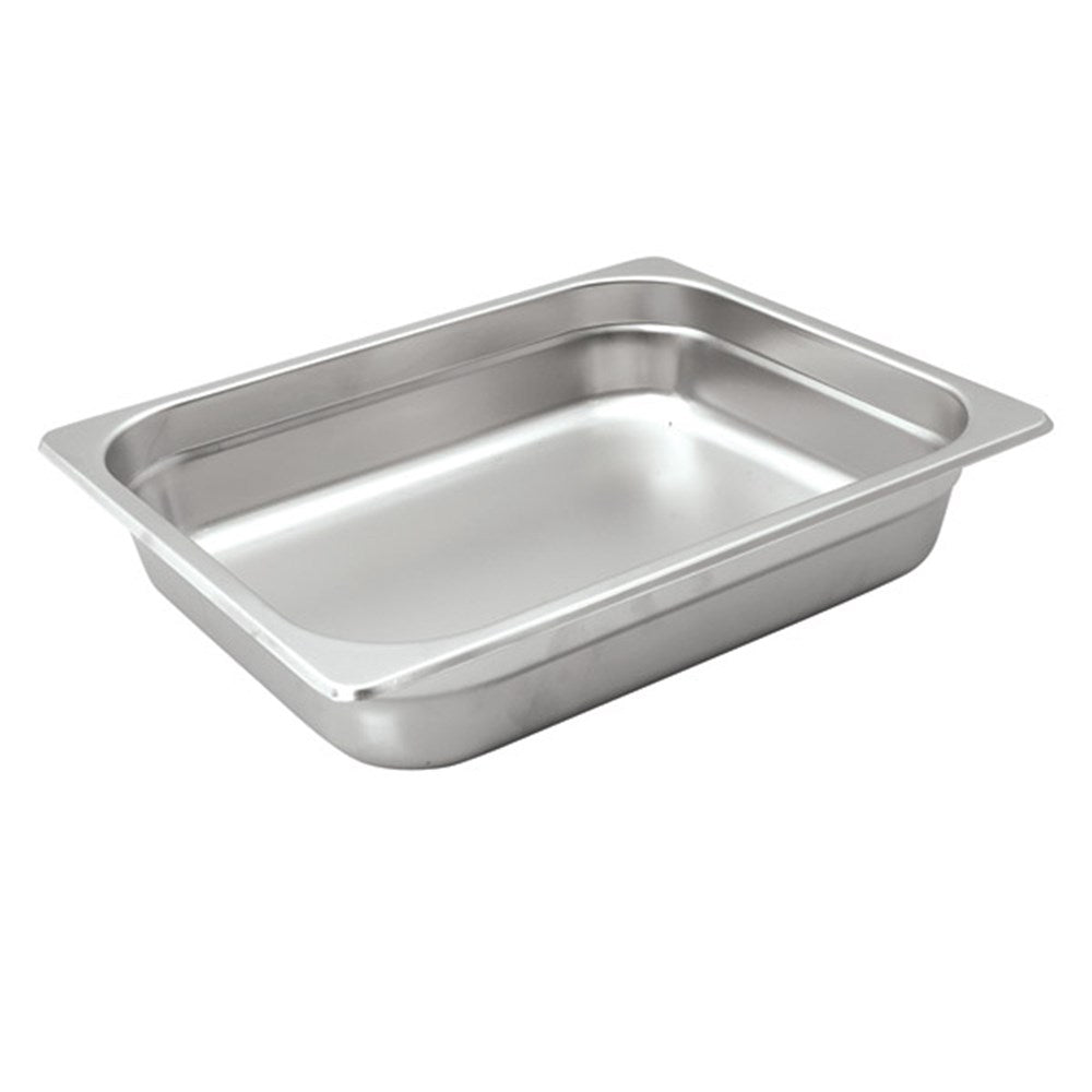 Chef Inox 1/2 Size Anti-Jam Stainless Steel Insert Pan 25-150mm