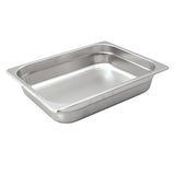 Chef Inox 1/2 Size Anti-Jam Stainless Steel Insert Pan 25-150mm