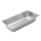 Chef Inox Anti-Jam 1/3 Stainless Steel Insert Pan 65-150mm