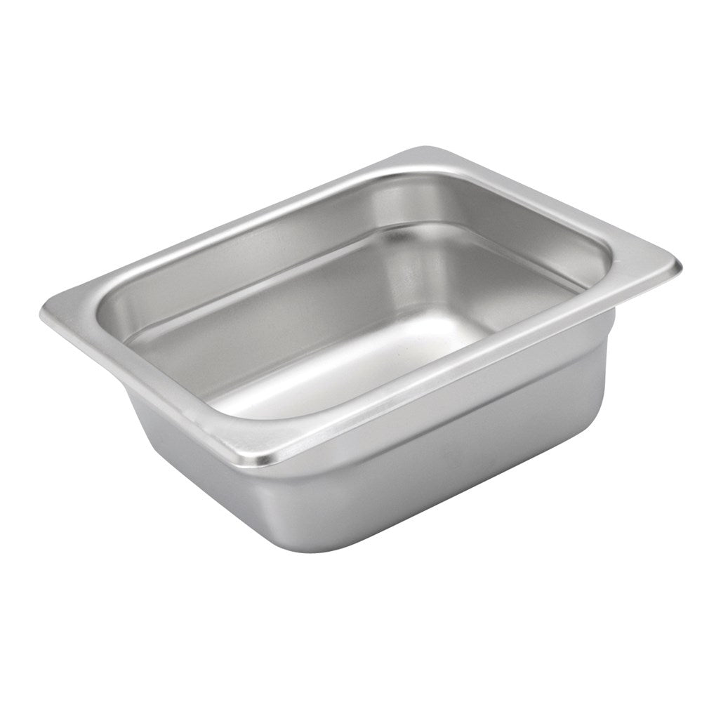 Chef Inox Anti-Jam 1/6 Stainless Steel Insert Pan 65-150mm