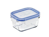 Rectangular Tempered Glass Container 180ml - 28001