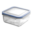 Square Tempered Glass Container 850ml - 28011