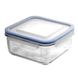 Square Tempered Glass Container 850ml - 28011