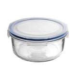 Round Tempered Glass Container 920ml - 28013