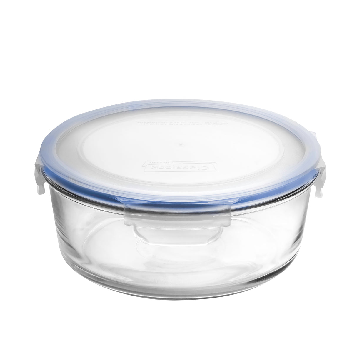 Round Tempered Glass Container 2000ml - 28014