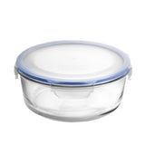 Round Tempered Glass Container 2000ml - 28014