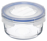 Round Tempered Glass Container 400ml - 28020