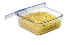 Square Tempered Glass Container 2600ml - 28030