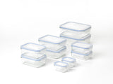 10 Piece Rect Tempered Glass Set: 2x2000ml, 2x1000ml, 2x715ml, 2x400ml, 2x150ml - 28041 (3)