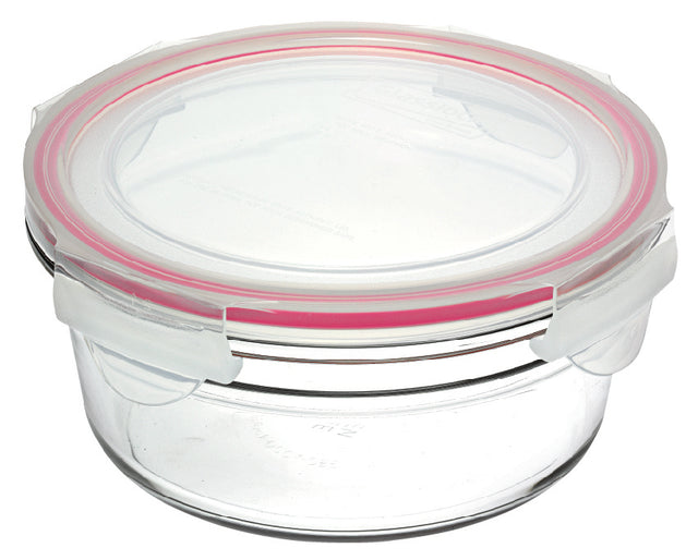 Round Oven Safe Glass Container 450ml - 28053