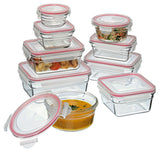 9 Piece Oven Safe Set; 1x1730ml, 2x970ml, 1x900ml, 1x850ml, 1x485ml, 1x450ml, 1x405ml, 1x190ml - 28060