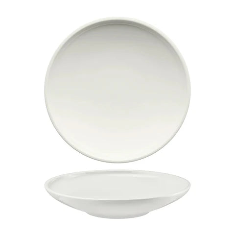 Schonwald Shiro Round Plate Deep Coupe White (Sold in sets of 6)