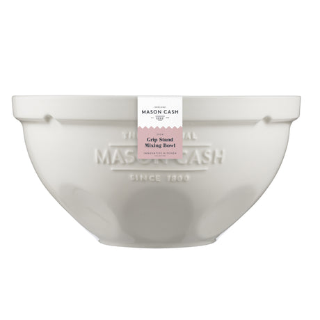 28490 - Innovative Kitchen Grip Stand Mixing Bowl, 29cm/4 Litre - Earthenware