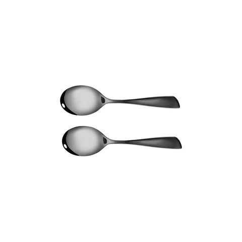 SR50842 - Stanley Rogers Soho Onyx Serving Spoons 2Pc Set (Sold in sets of 2)