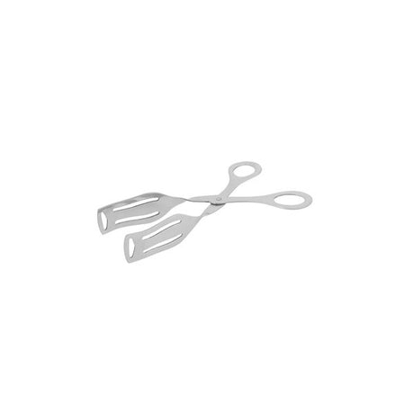Deluxe Scissor Tong-With Slots, 18/8 200Mm