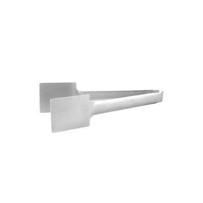Trenton 240mm 18/8 Stainless Steel Pastry Serving Tongs | Crinkle & Flat Styles
