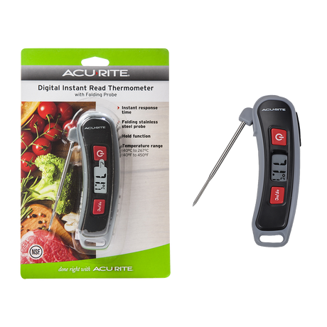 Acu Rite Digital Instant Read Thermometer with folding probe