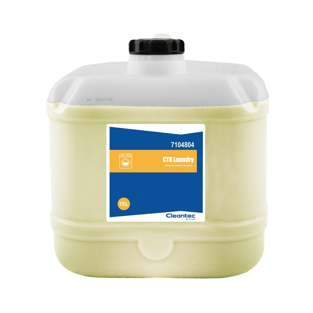 Ecolab Turbo Destainer Commercial Laundry Stain Remover 15L