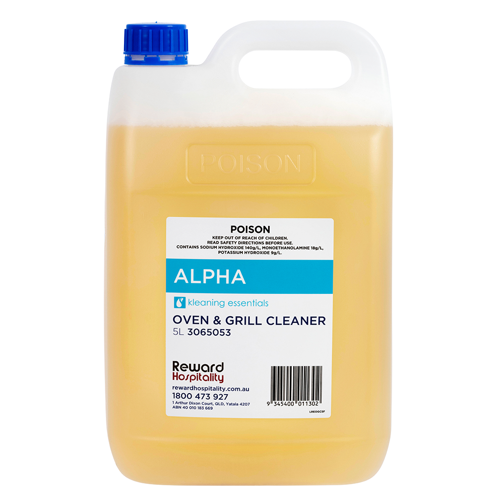 Kleaning Essentials Alpha Oven & Grill Cleaner 5L