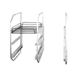 Trenton Under-Bar Rack Storage Collection (3-Tier & 4-Tier / Left, Right & Center Configurations)