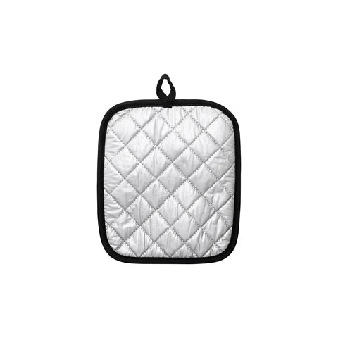 Chef Inox Pot Holder Heat Resist&Terry Wpocket 240mm Blk/Sil