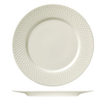 Bauscher Purity Round Plate W Rim Relief (Sold in sets of 6)
