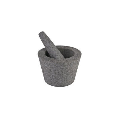 Moda Granite Mortar and Pestle Set Collection (130mm, 150mm, 180mm & 200mm Sizes)