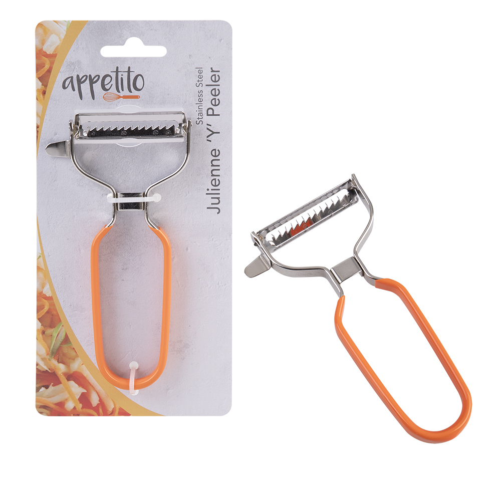 S/S Julienne 'Y' Peeler W/Japanese Steel Blade