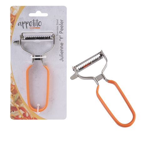 S/S Julienne 'Y' Peeler W/Japanese Steel Blade