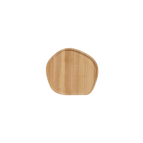 SR50759 - Stanley Rogers Round Serving Platter Irregular Wood (Sold in