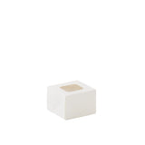 Detpak Window Donut Box White 99x99x70mm Carton of 600