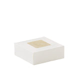 Detpak White Window Donut Box 200x200x70mm Carton of 200