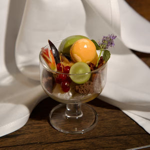 350-874 - Hosteria Dessert / Sundae Bowl 86x100mm, 240ml CLEAR (Set of
