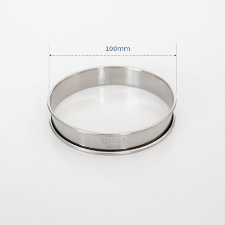 Crumpet Ring Stainless Steel (100mm)