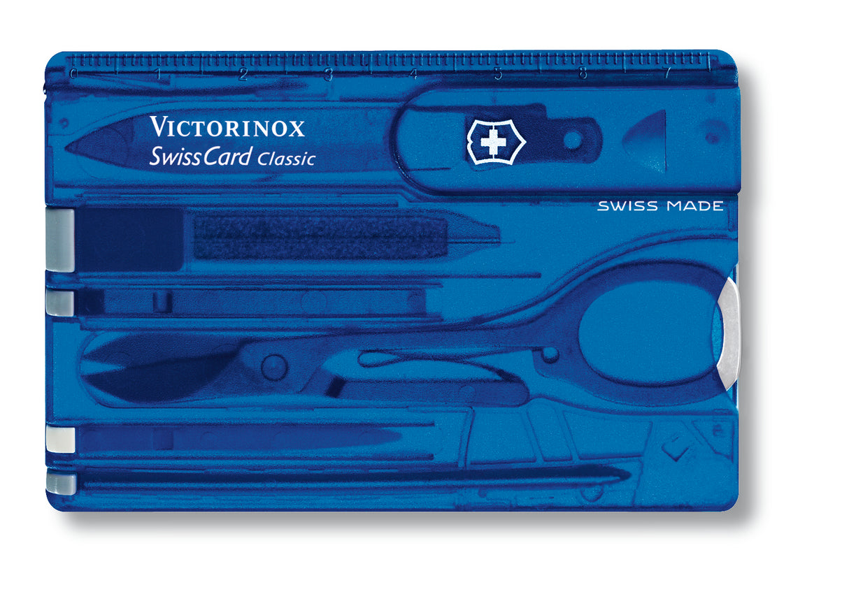 Swiss Card Classic, Blue Translucent