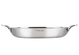 SR42377 - Stanley Rogers Matrix Round Roasting Pan 360mm (Sold in sets of 4)