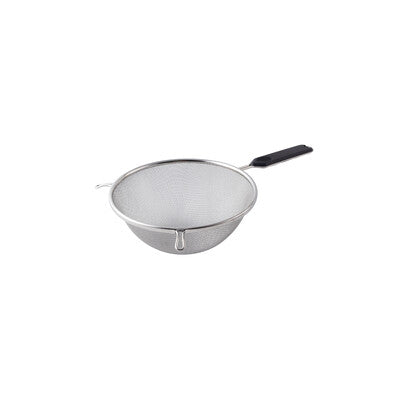 Trenton Stainless Steel Mesh Strainer Collection with Wood Handle (Fine, Medium & Double Mesh - 70mm to 300mm Sizes)