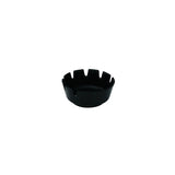 Commercial Stainless Steel & Black Bakelite Ashtray Collection (Standard, Double-Well & Windproof - 100mm to 170mm)