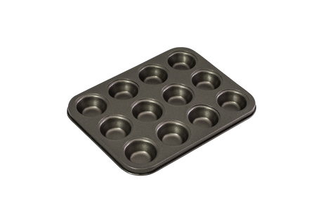 12 Cup Mini Muffin Pan, 26 x 20cm / 4.5 x 2cm - Non Stick - 40016 (2)