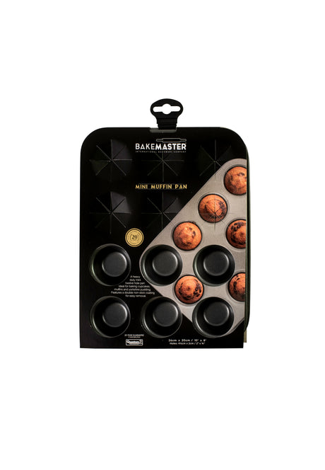 12 Cup Mini Muffin Pan, 26 x 20cm / 4.5 x 2cm - Non Stick - 40016 (3)