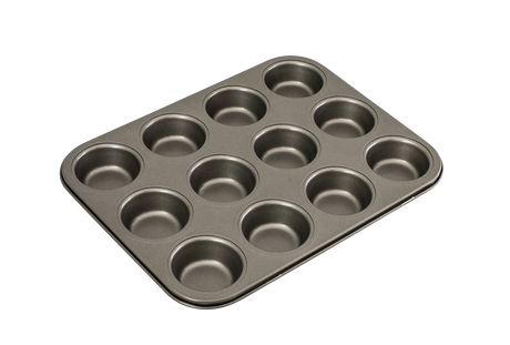 12 Cup Muffin/Cupcake Pan, 35 x 27cm / 7 x 2.5cm - Non Stick - 40017 (2)