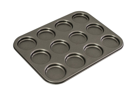 12 Cup Macaroon Pan, 35 x 27cm / 6.5Øcm - Non Stick - 40022