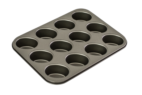 12 Cup Friand Pan, 26.5cm x 35.5cm / 7.5 x 5.5cm - Non Stick - 40024 (2)