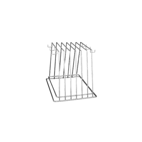 Cutting Board Rack-6 Slot, W/Hooks