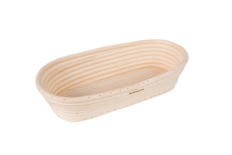Oval Proving Basket, 27 x 13 x 6.5cm - Rattan - 40516 (2)