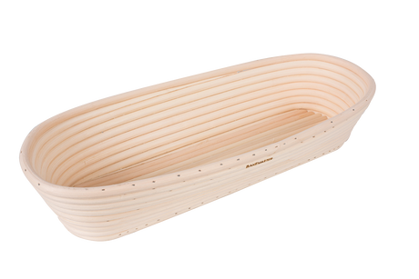 Large Oval Proving Basket, 35 x 15 x 7cm - Rattan - 40529 (2)