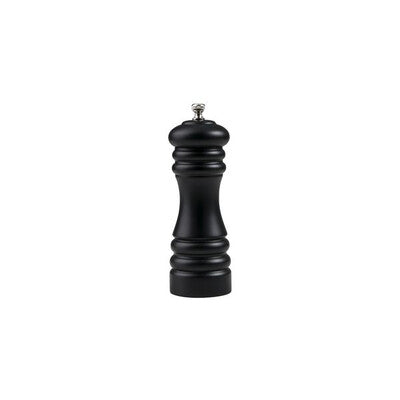 Moda Classic Wooden Salt & Pepper Grinder Collection (Black, Natural & Dark Wood - 75mm to 300mm Sizes)