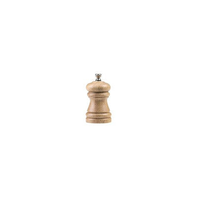 Moda Classic Wooden Salt & Pepper Grinder Collection (Black, Natural & Dark Wood - 75mm to 300mm Sizes)
