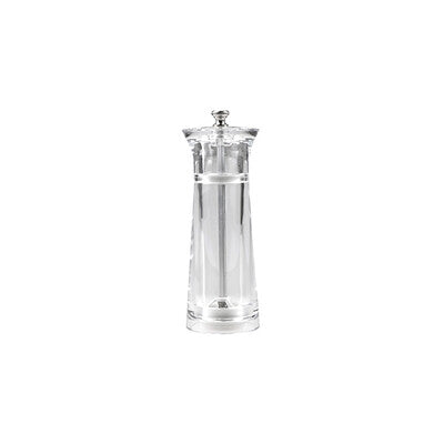 Moda Bistro Clear Acrylic Salt & Pepper Grinder Collection (120mm & 150mm Sizes)