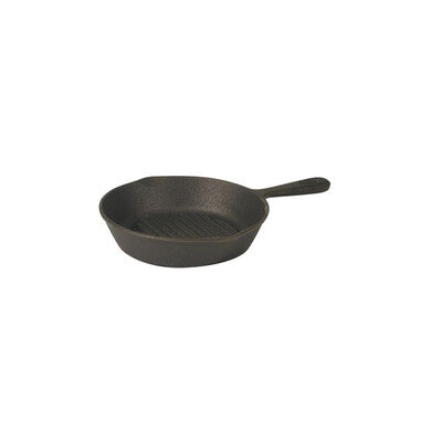 Moda Cast Iron Round Skillet Collection (Plain & Ribbed / 200mm & 265mm Sizes)